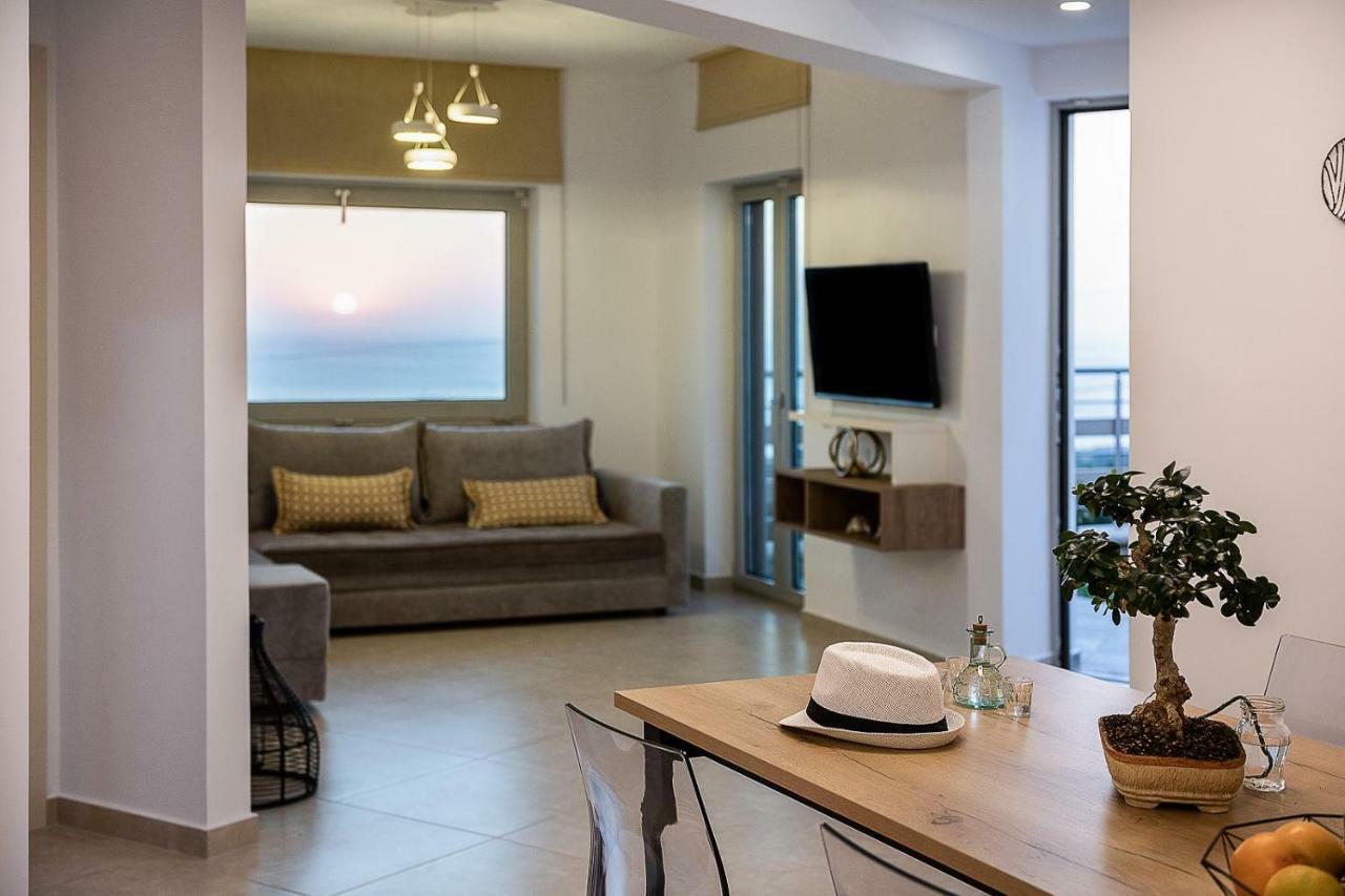 Magnolia Luxury Apartments Falasarna Bagian luar foto