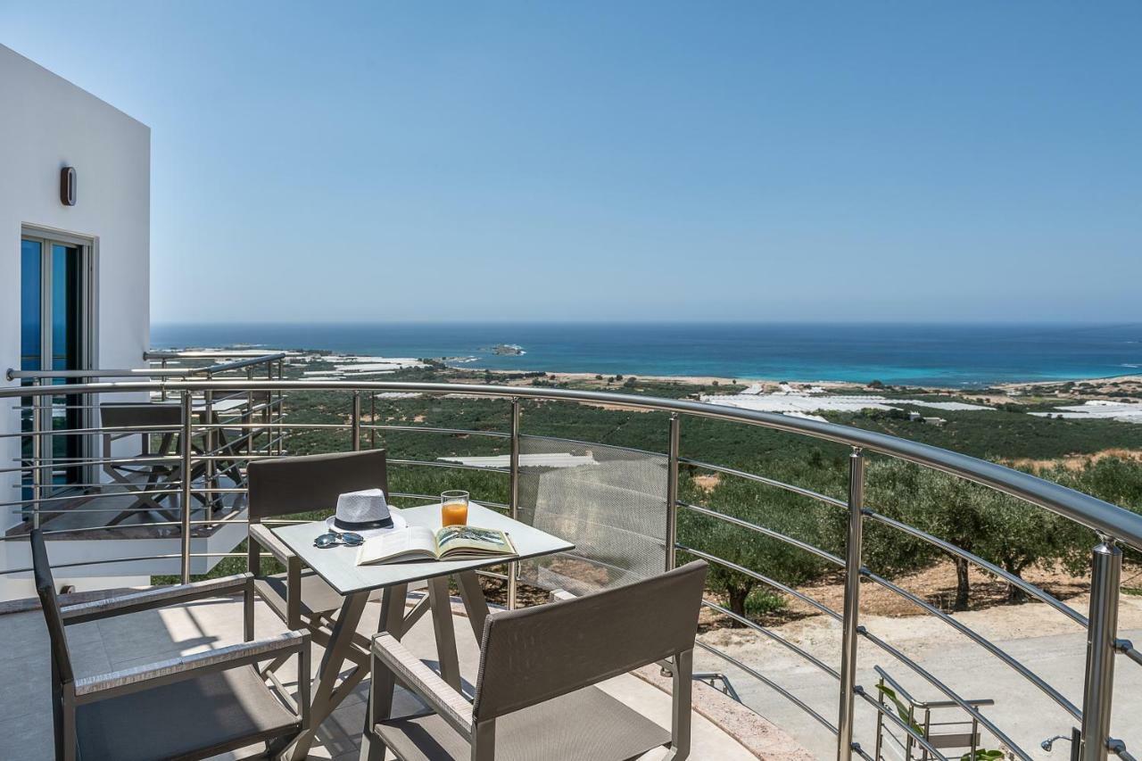 Magnolia Luxury Apartments Falasarna Bagian luar foto