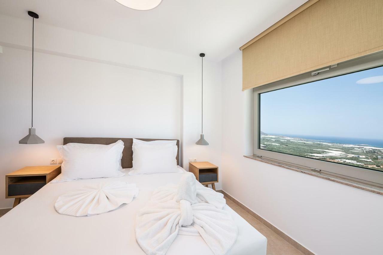Magnolia Luxury Apartments Falasarna Bagian luar foto