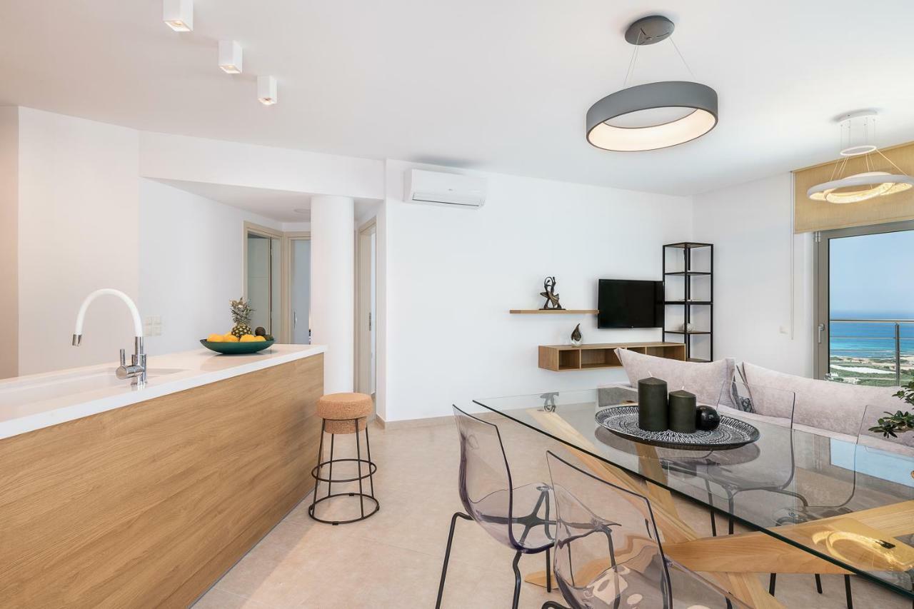 Magnolia Luxury Apartments Falasarna Bagian luar foto