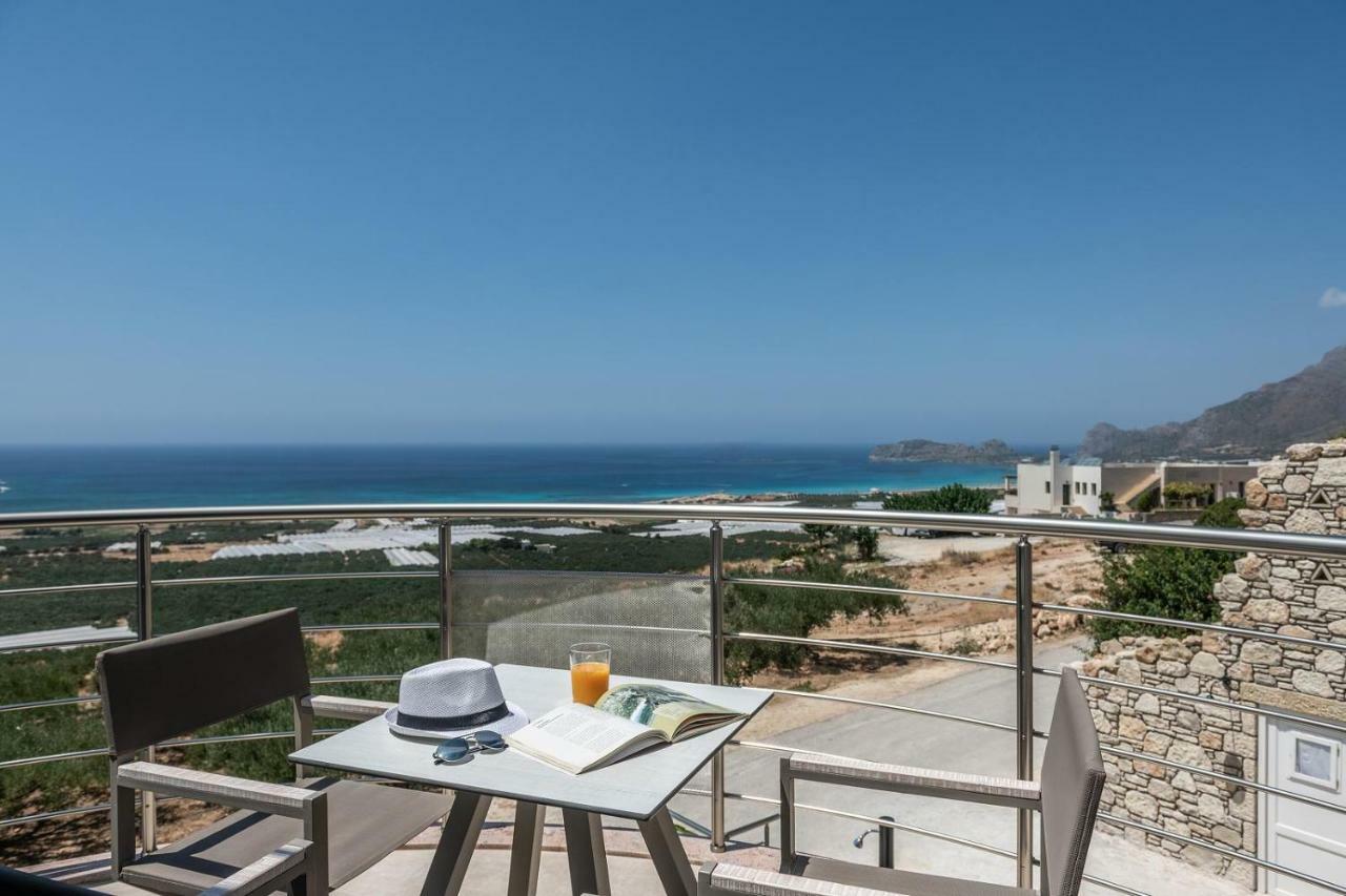 Magnolia Luxury Apartments Falasarna Bagian luar foto