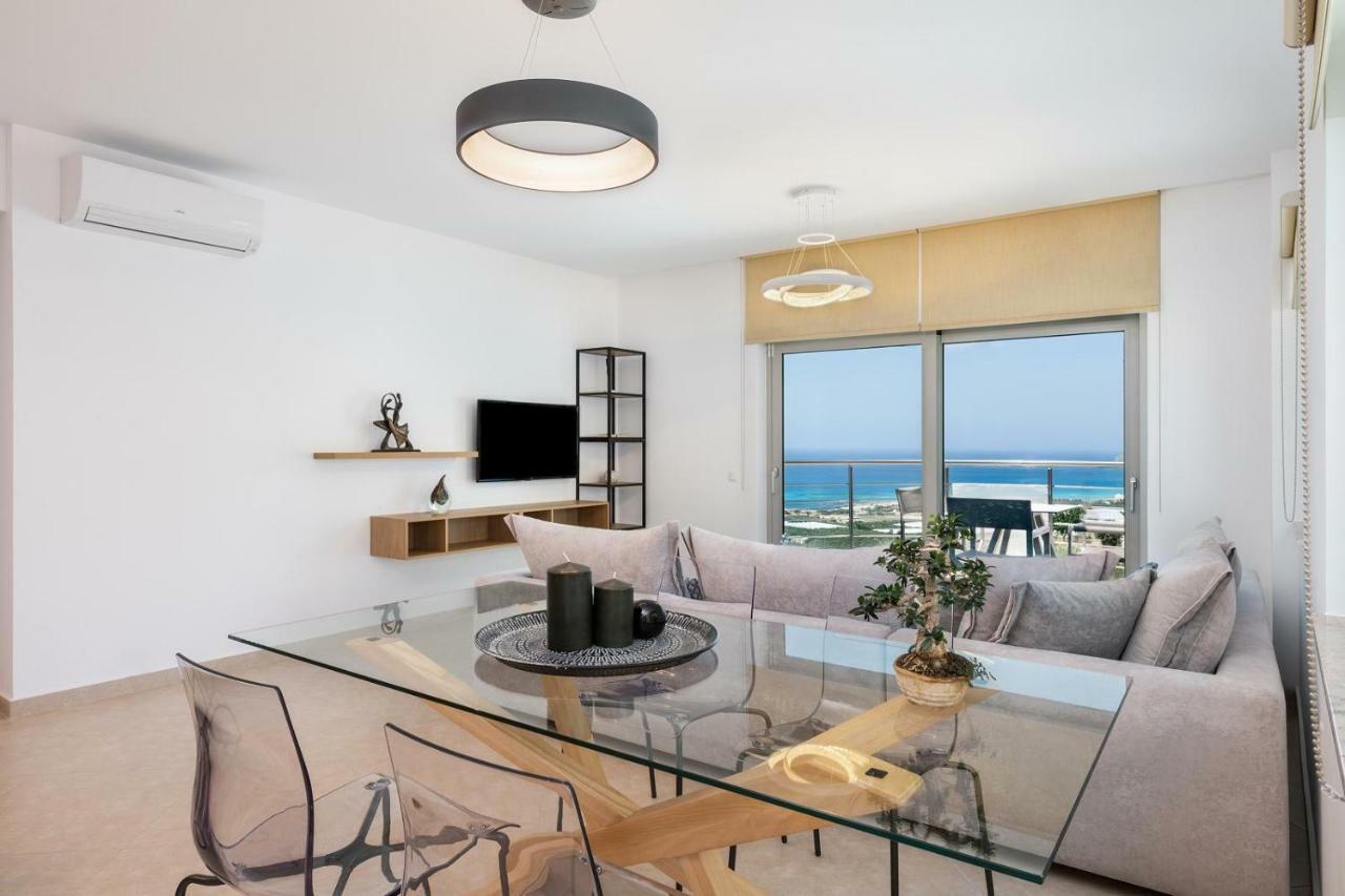 Magnolia Luxury Apartments Falasarna Bagian luar foto
